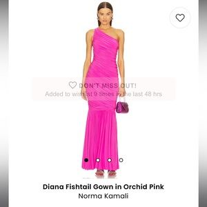 Norma Kamali - Hot Pink dress